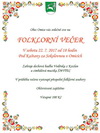 Folklorní večer omice 2017